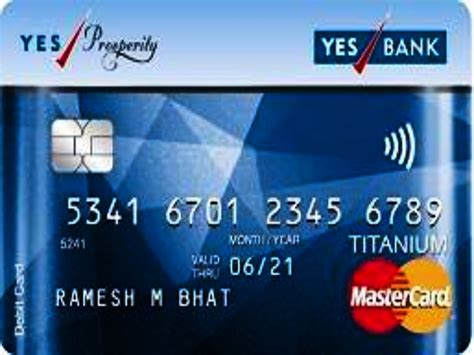 nfc debit card yes bank|yes bank titanium debit card.